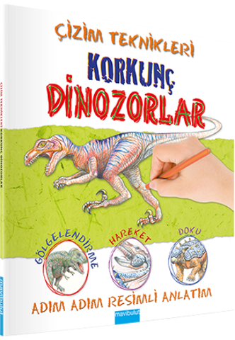 Çizim Teknikleri - Korkunç Dinozorlar için detaylar