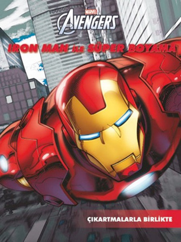 Marvel Iron Man ile Süper Boyama için detaylar
