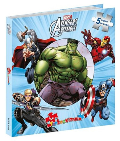 Marvel Avengers Assemble - İlk Yapboz Kitabım  için detaylar